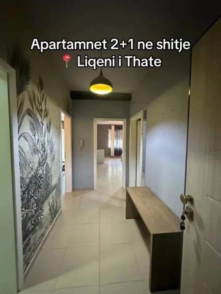 Tirane, shitet apartament 2+1+Ballkon Kati 3, 105 m² (Liqeni i Thate)
