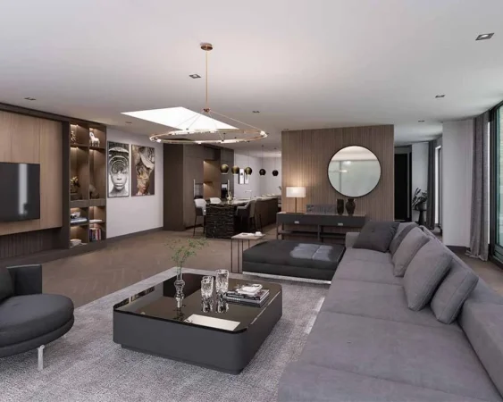 Tirane, shitet apartament 2+1 , 90 m² 155.000 € (Prane Universitetit Europian)