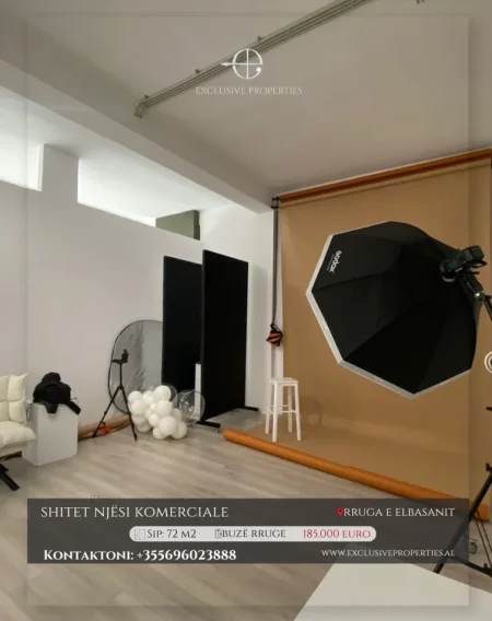 Tirane, shitet ambjent biznesi Kati 0, 72 m² 185.000 € (Rruga Elbasanit)