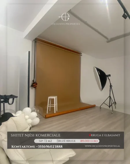Tirane, shitet ambjent biznesi Kati 0, 72 m² 185.000 € (Rruga Elbasanit)