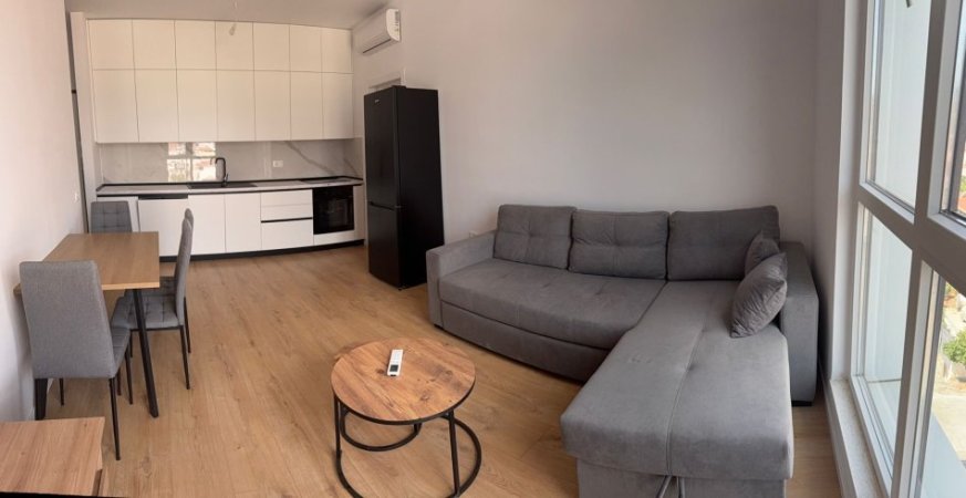 Tirane, jepet me qera apartament 1+1+Ballkon Kati 5, 62 m² 450 € (Rruga Besa (prane Bulevardit te Ri))