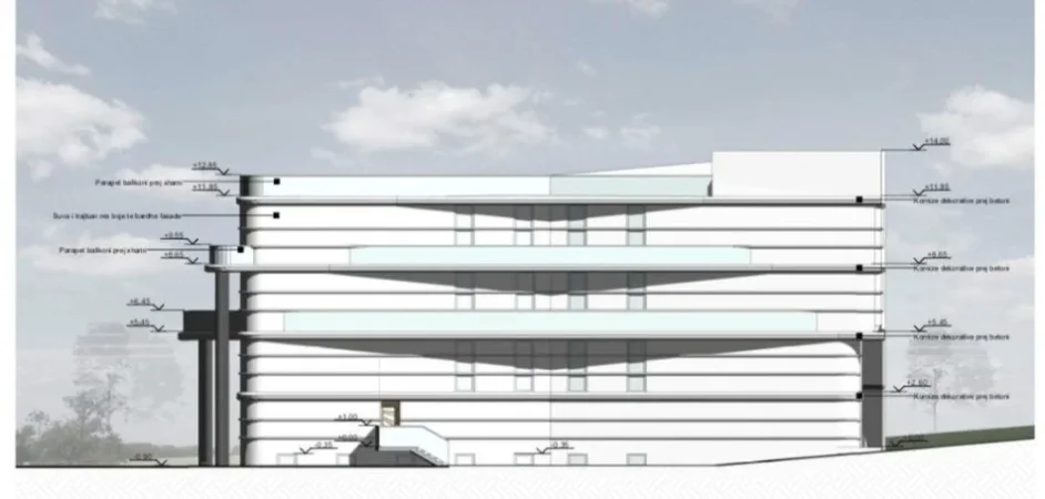 Tirane, jepet me qera bar-resorant Kati 4, 2.100 m² 18.000 € (Qendra Tregtare TEG)