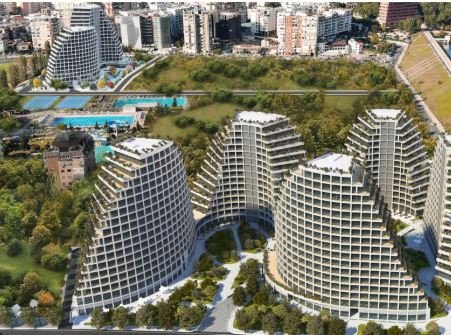 Tirane, jepet me qera apartament 1+1 Kati 2, 80 m² 1.200 € (Liqeni Artificial)