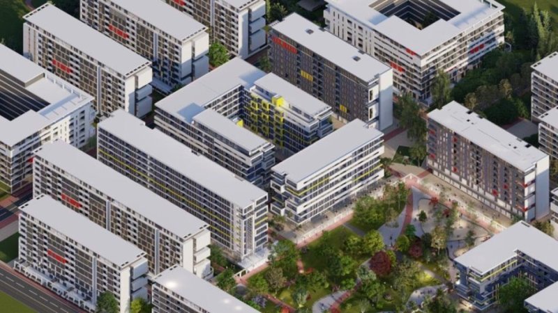 Tirane, shitet apartament 2+1 Kati 3, 105 m² 115.000 € (Univers City prane QTU)