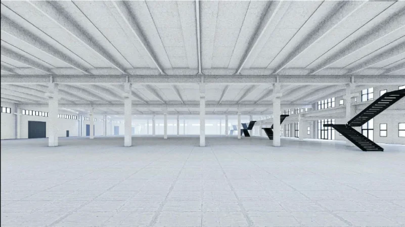 Durres, jepet me qera magazine Kati 2, 4.662 m² (Buzë Autostradës Durrës–Tiranë)