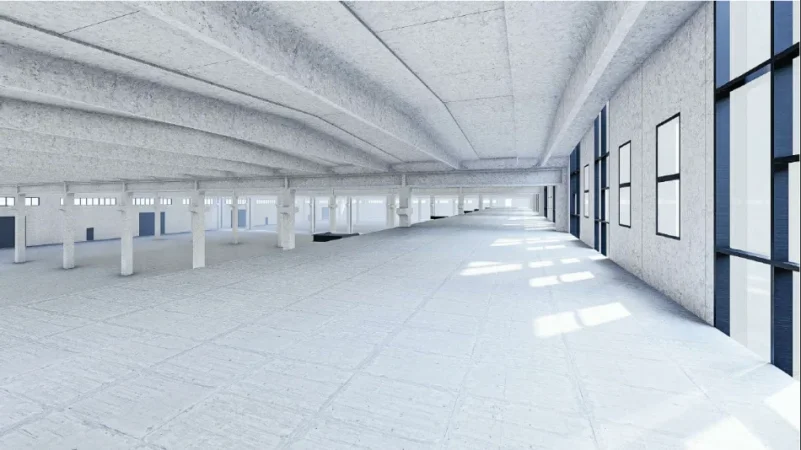 Durres, jepet me qera magazine Kati 2, 4.662 m² (Buzë Autostradës Durrës–Tiranë)