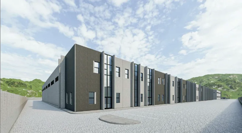 Durres, jepet me qera magazine Kati 2, 4.662 m² (Buzë Autostradës Durrës–Tiranë)