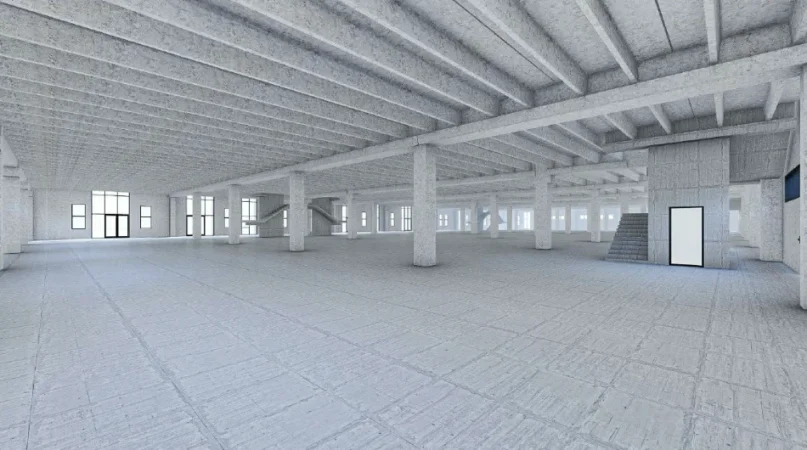 Durres, jepet me qera magazine Kati 2, 4.662 m² (Buzë Autostradës Durrës–Tiranë)