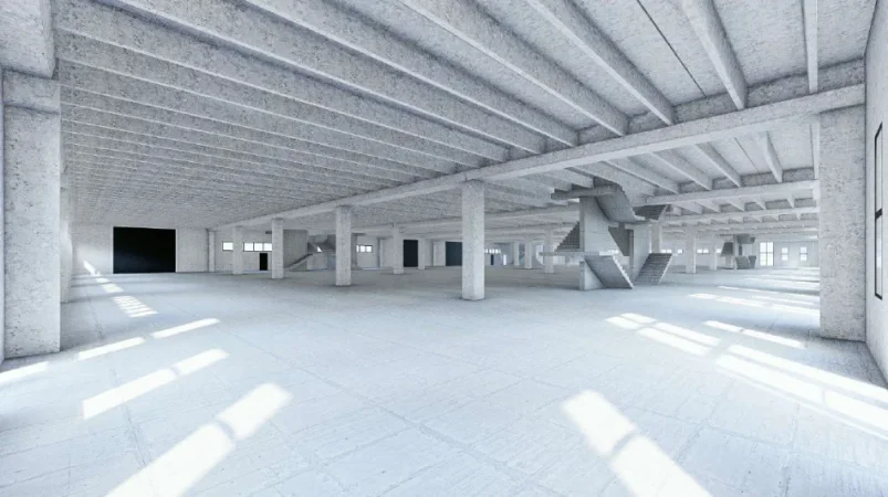 Durres, jepet me qera magazine Kati 2, 4.662 m² (Buzë Autostradës Durrës–Tiranë)