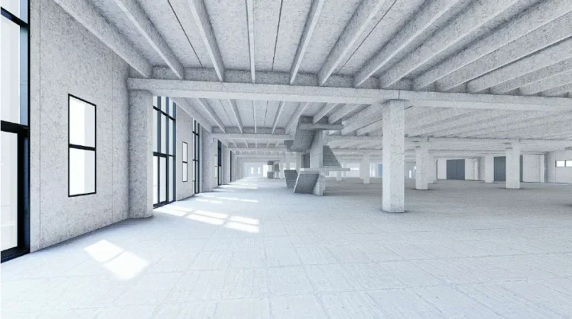 Durres, jepet me qera magazine Kati 2, 4.662 m² (Buzë Autostradës Durrës–Tiranë)