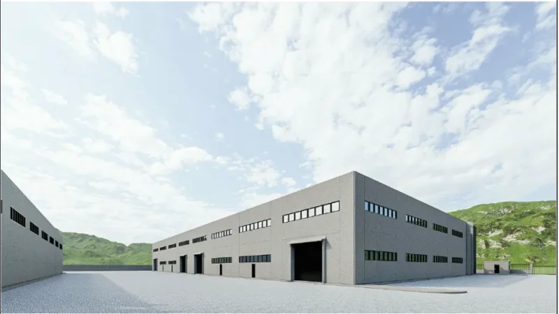 Durres, jepet me qera magazine Kati 2, 4.662 m² (Buzë Autostradës Durrës–Tiranë)