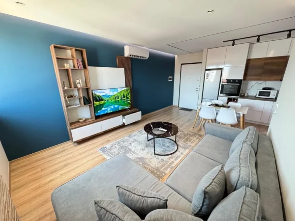 Tirane, jepet me qera apartament 1+1 Kati 6, 96 m² 600 € (Rezidenca Future Home)