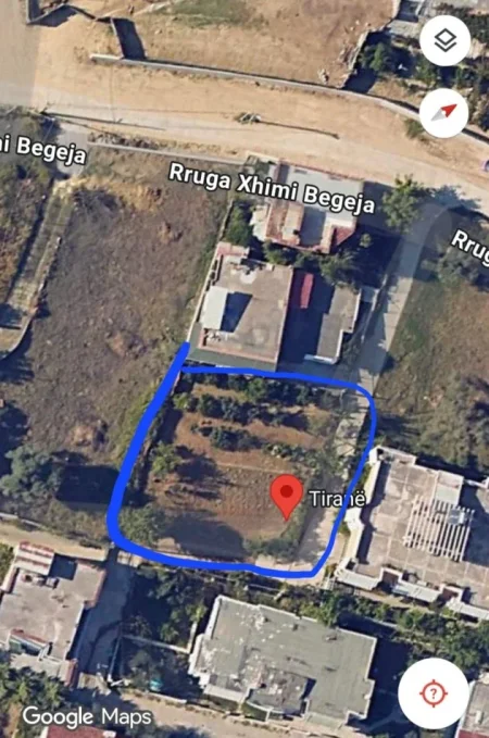 Tirane, shitet truall , 500 m² 150.000 € (RRUGA XHIMI BEGEJA, KODRA E DIELLIT 2)
