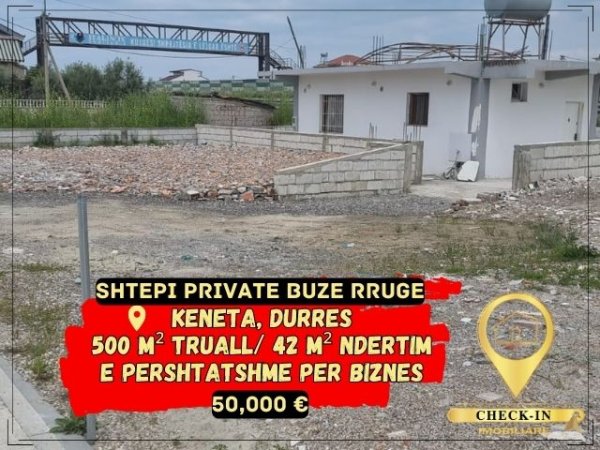Durres, shitet ambjent biznesi Kati 0, 500 m² 50.000 Euro (Keneta)