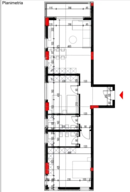 Tirane, shitet apartament 2+1+2+Ballkon Kati 3, 120 m² 118.295 € (Paskuqan, Unaza e Madhe)