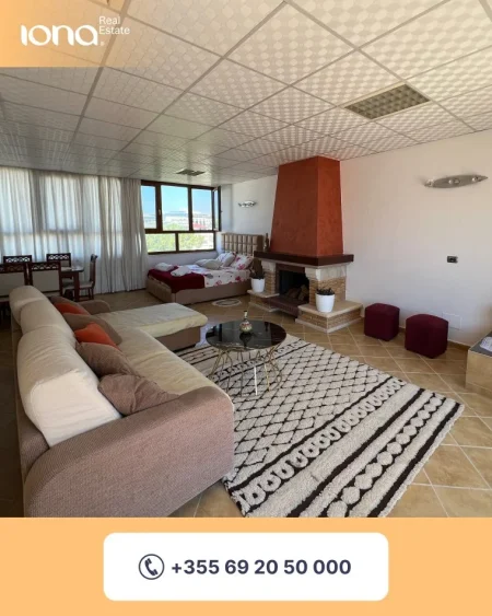 Golem, jepet me qera vjetore apartament 1+1 Kati 4,