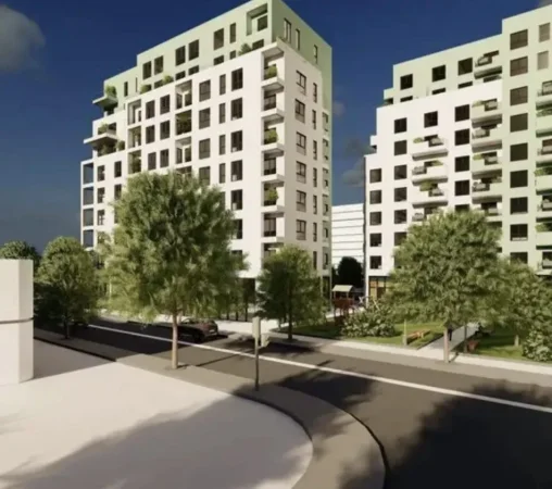 SHITET APARTAMENT 1+1 PRANE FUSHES SE AVIACIONIT 106.900 EURO