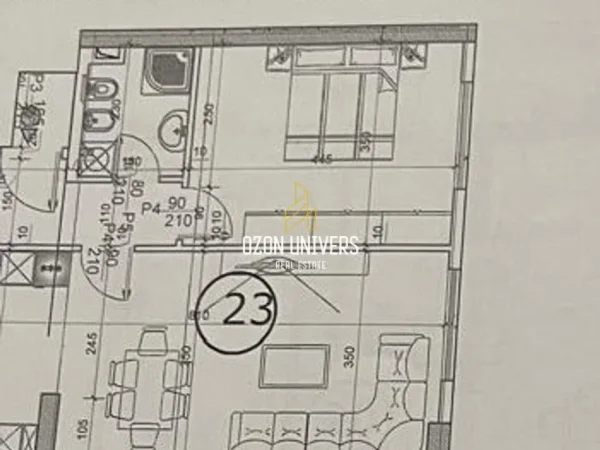 Tirane, shitet apartament 1+1 Kati 4, 74 m² 89.376 € (rruga jeronim de rada)