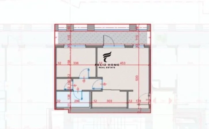 Tirane, shitet apartament 1+1 Kati 7, 84 m² (KOMPLEKSI MANHATAN)