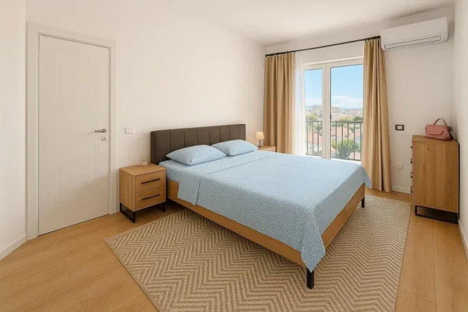 Tirane, jepet me qera apartament 2+1 Kati 5, 650 € 
