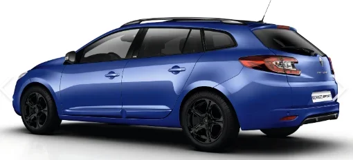 Tirane, shes makine Renault Megane Nafte, blu e errët automatik Klima 5.200 €