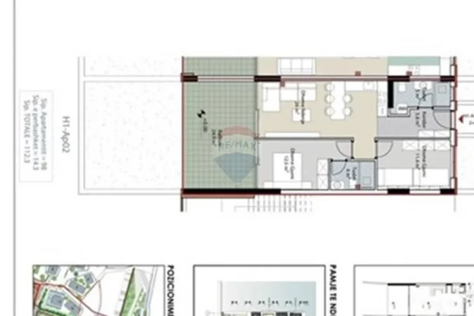 Durres, shitet apartament 2+1 , 112 m² 269.000 € 