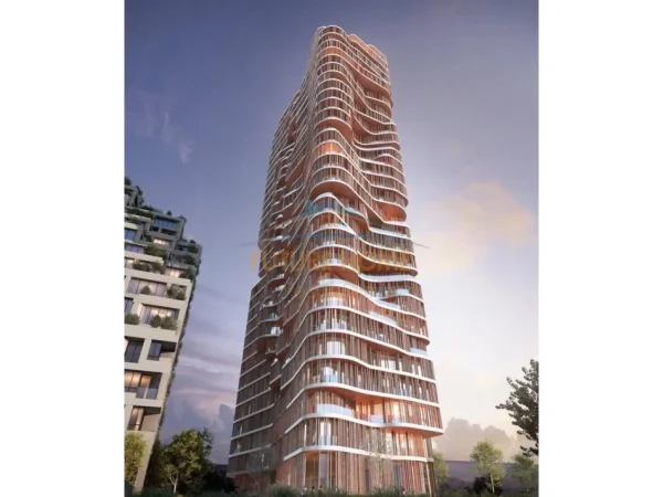 Tirane, shitet apartament 2+1 Kati 20, 107 m² 