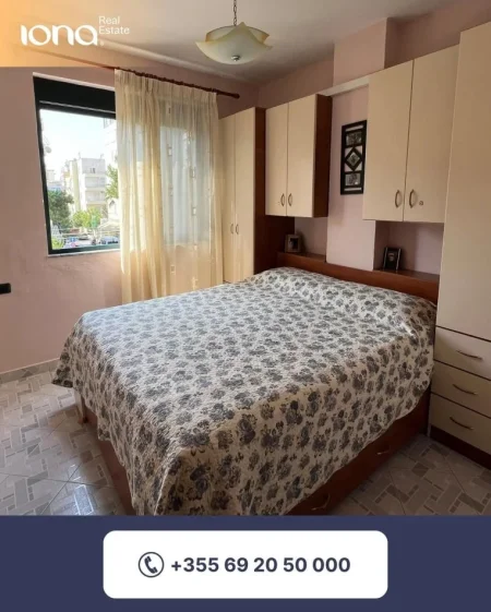 Shkembi Kavajes, shitet apartament 2+1 Kati 2, 63 m² (60m Distanc Nga Deti)