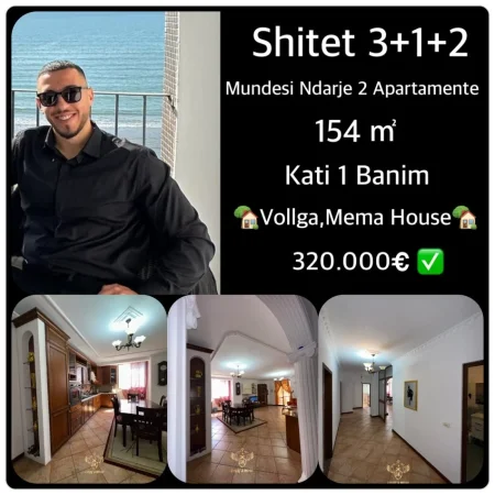 Durres, shes apartament 2+1+Ballkon Kati 1, (MUNDESI NDARJE OSE SHFRYTZIM PER KLINIKA ,LAB ETJ)