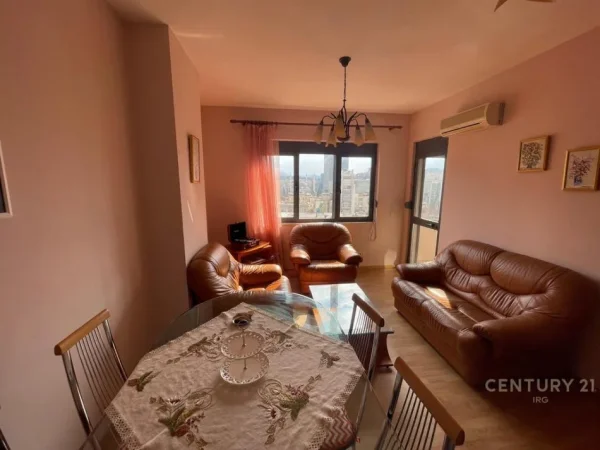Tirane, jepet me qera apartament 1+1 Kati 9, 56 m² 500 € (9 Kateshet)