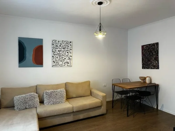 Tirane, jepet me qera apartament 1+1 Kati 5, 60 m² 600 € (Rruga Irfan Tomini)