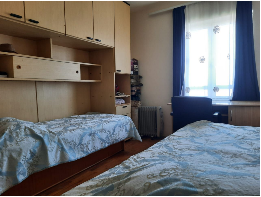 Tirane, jepet me qera apartament 2+1 Kati 9, 100 m² 500 € (prane Zogut te Zi)
