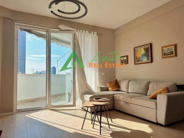 Tirane, jepet me qera apartament 1+1+Ballkon Kati 6, 65 m² 69 000 Leke (Shkolla e Baletit)