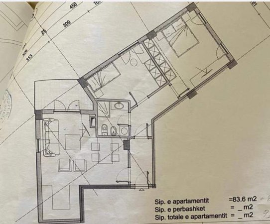 Tirane, shitet apartament 2+1 Kati 1, 92 m² 115.000 Euro