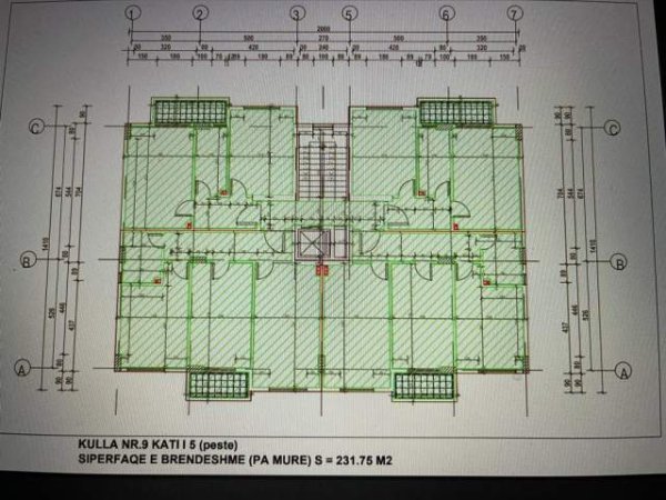 Durres, shes apartament 1+1 Kati 5, 60 m² 55.700  (qender / plazhe)