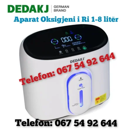 Tirane, shitet pajisje mjekesore Aparat Oksigjeni i Ri 1-8 litra 470 €