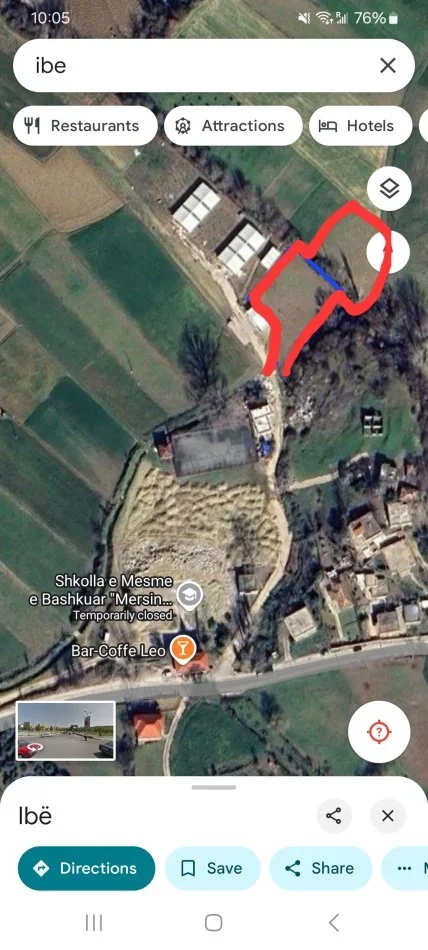 Tirane, shes toke , 2.000 m² (IBE)