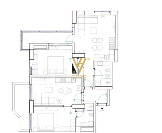 Tirane, jepet me qera zyre Kati 9, 145 m² 1.350 € (ISH EKSPOZITA)