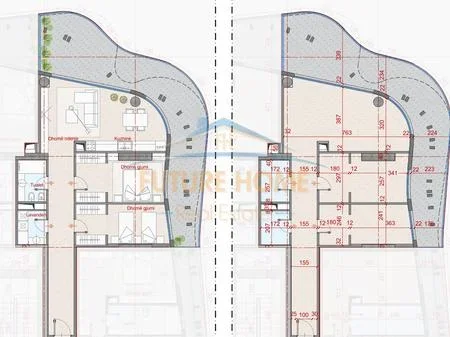Tirane, shitet apartament 2+1 Kati 21, 167 m² 45.250.000 € 