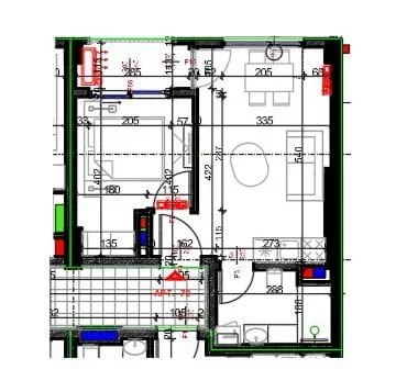 Tirane, shes apartament 1+1+Ballkon Kati 10, 52 m² 110.000 € (RRUGA KAVAJES)