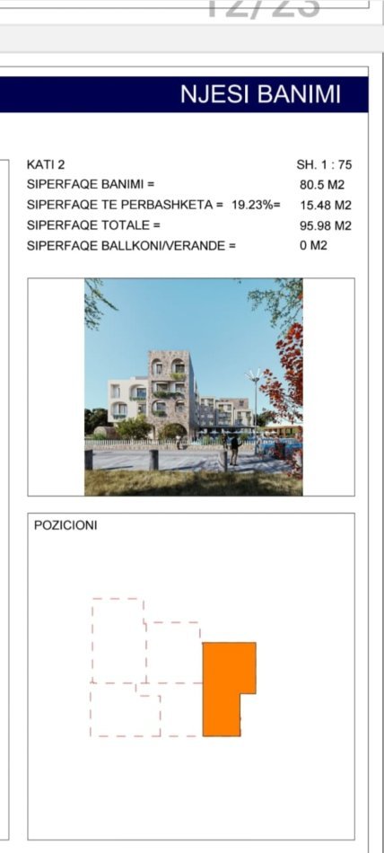Radhime - Orikum, shitet apartament 2+1 Kati 2, 96 m² 330.000 € (Radhime Vlore)