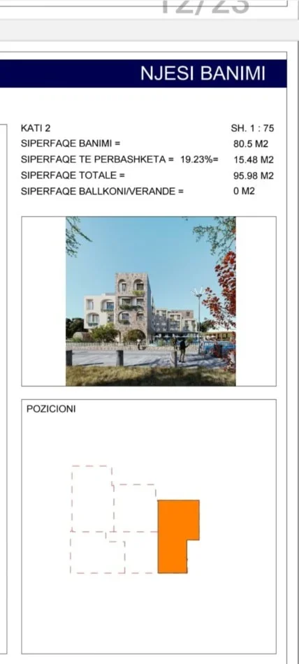 Radhime - Orikum, shitet apartament 2+1 Kati 2, 96 m² 290.000 € (Radhime Vlore)