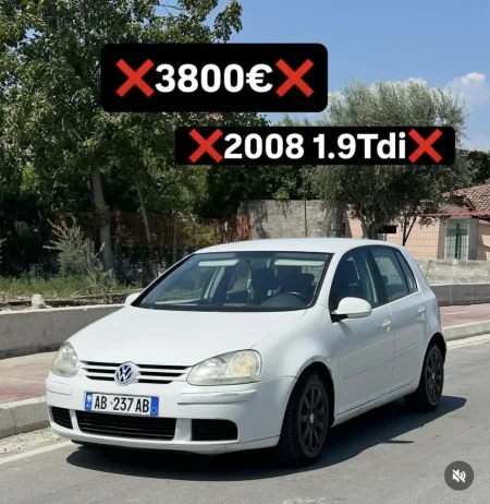 Golf 5 1.9tdi   manuale 3.800 €