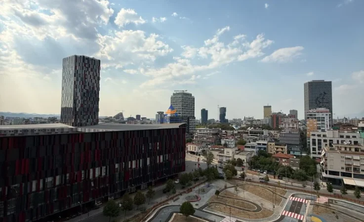 Tirane, jepet me qera apartament 1+1+BALLKON TE AMBASADOR 3,STADIUMI AIR ALBANIA 1300 EURO