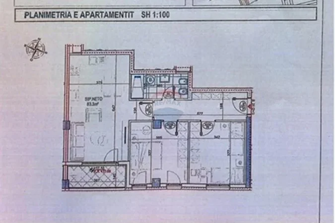 Tirane, shitet 2+1 , 94 m² 169.000 € (Bulevardi i Ri, Bulevardi i Ri, Tiranë)