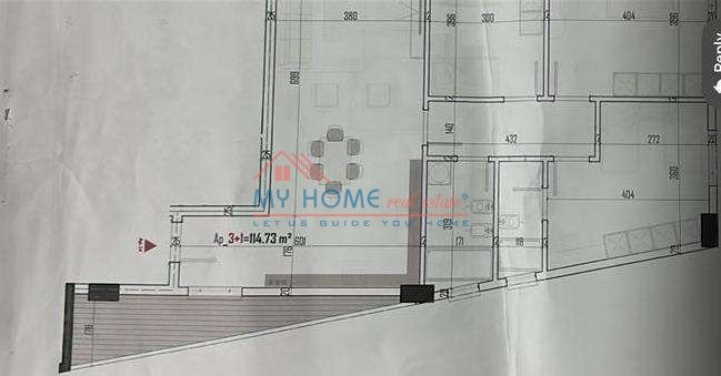 Tirane, shitet apartament 3+1+Ballkon Kati 4, 132 m² 137.000 € (Paskuqan)