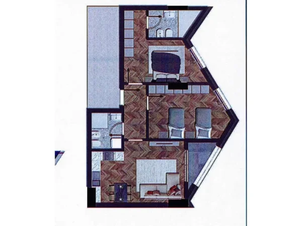 Tirane, shes apartament 2+1+Aneks+Ballkon Kati 9, 97 m² 170.280 € (Colonnade)