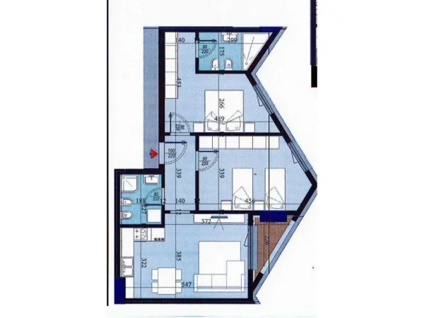 Tirane, shes apartament 2+1+Aneks+Ballkon Kati 9, 97 m² 170.280 € (Colonnade)