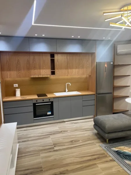 Tirane, jepet me qera apartament 1+1+Ballkon Kati 5, 60 m² 650 € (rruga e dibres)