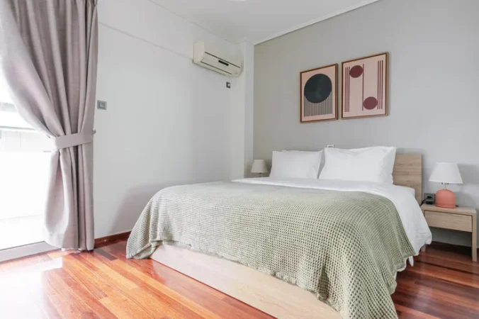 Tirane, jepet me qera apartament 1+1+Ballkon Kati 3, 60 m² 600 € (kodra e diellit)